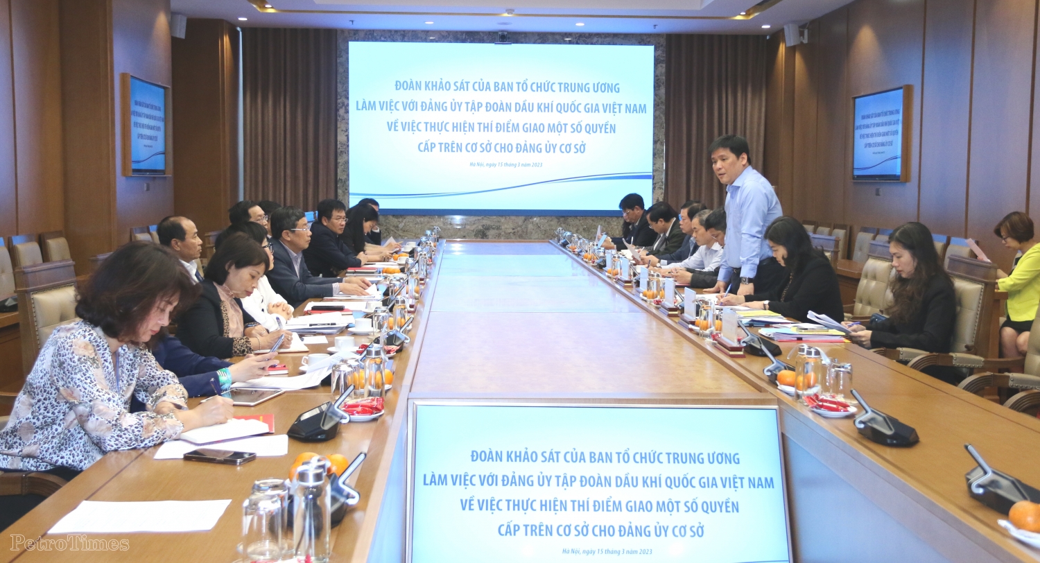 Các sự kiện nổi bật của Petrovietnam trong tuần từ ngày 12/3 đến 19/3/2023