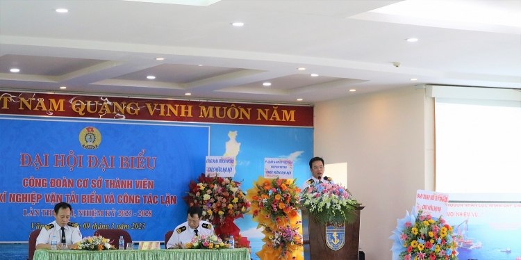 Công đoàn XN Vận tải biển và Công tác lặn Vietsovpetro tổ chức thành công Đại hội lần thứ XIII