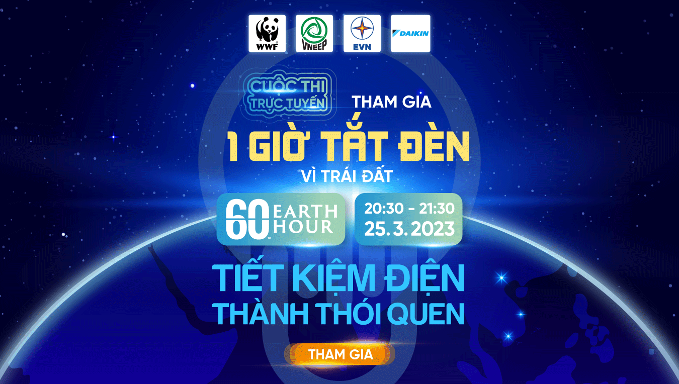 Phát động cuộc thi trực tuyến “Tìm hiểu kiến thức về Chiến dịch Giờ Trái đất năm 2023”