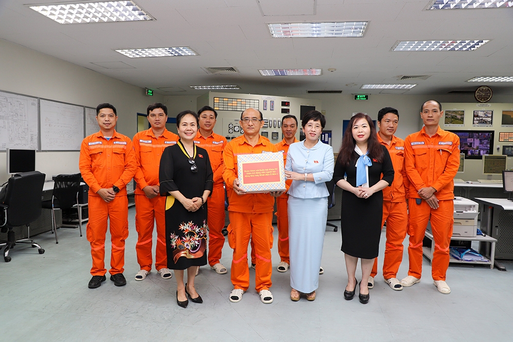 Đoàn giám sát của Quốc hội làm việc với EVN về dự án Trung tâm Điện lực Ô Môn