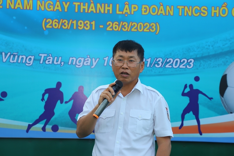 Đoàn Thanh niên khu vực Cụm Cảng Vietsovpetro khai mạc giải bóng đá năm 2023
