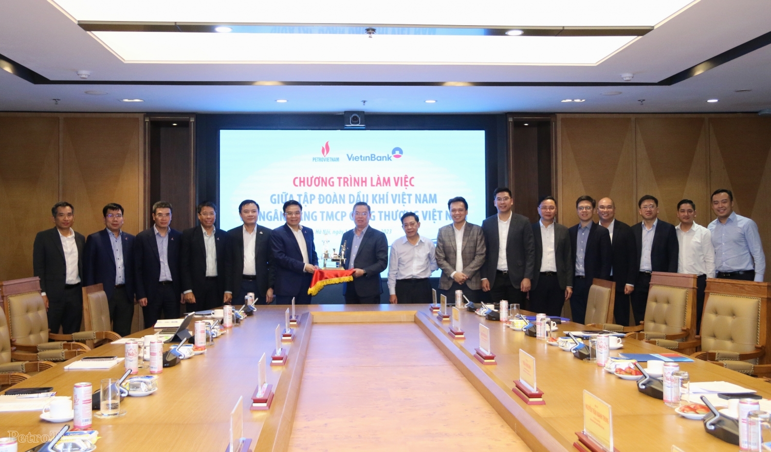 Petrovietnam và VietinBank định hướng mở rộng quan hệ hợp tác