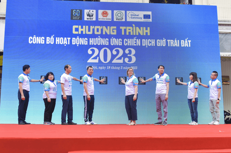 Nhiều hoạt động hưởng ứng Chiến dịch Giờ Trái đất năm 2023