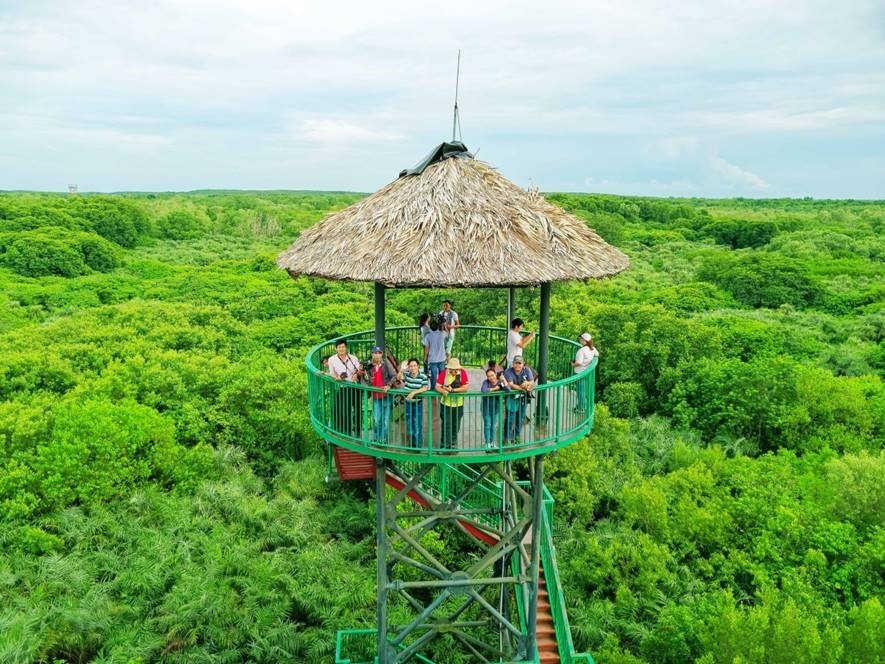 Trải nghiệm thú vị ở Khu du lịch sinh thái Vàm Sát