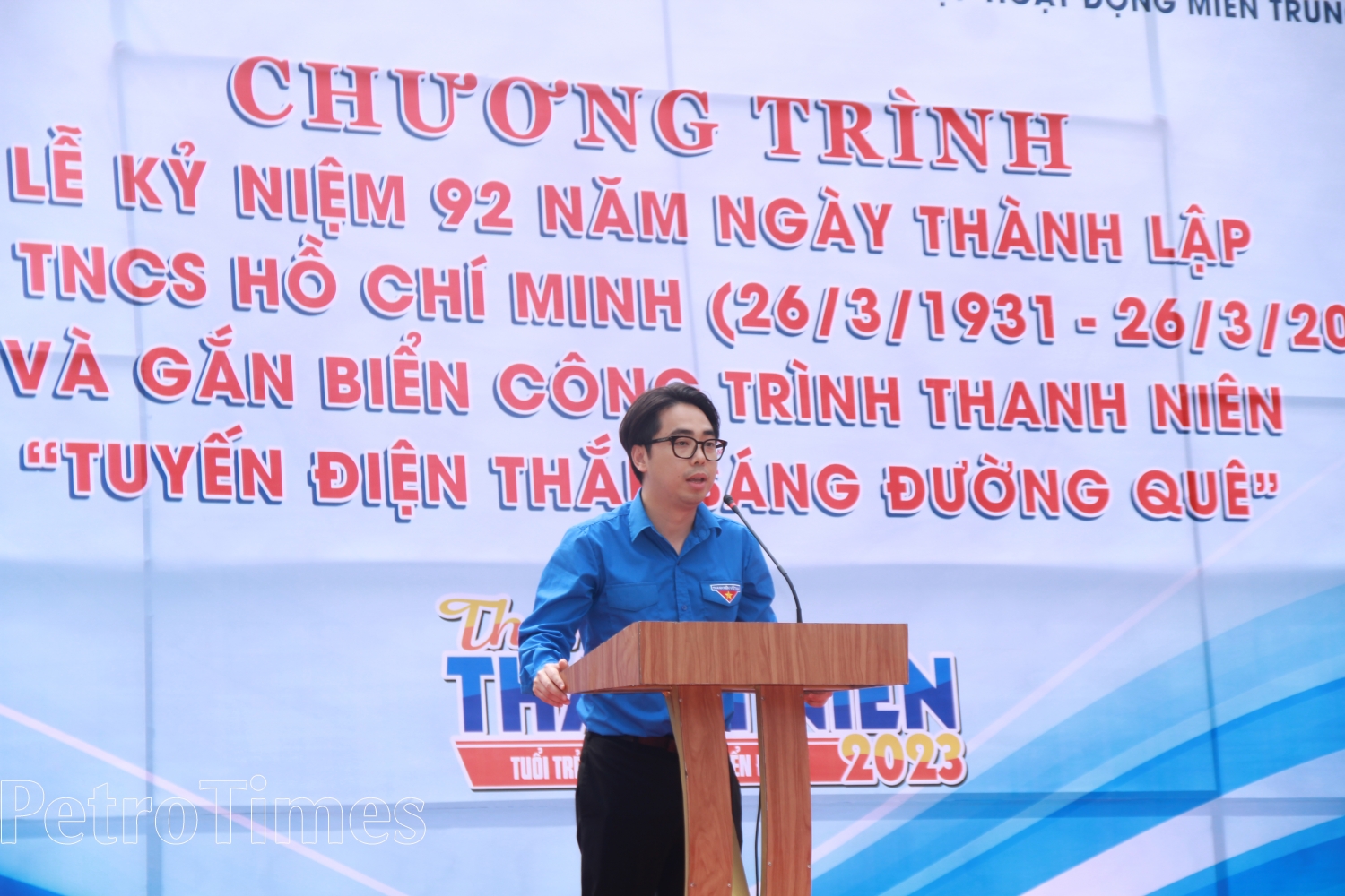 Thanh niên Cụm phối hợp hoạt động Dầu khí miền Trung: Lan tỏa giá trị văn hóa, nghĩa tình người dầu khí