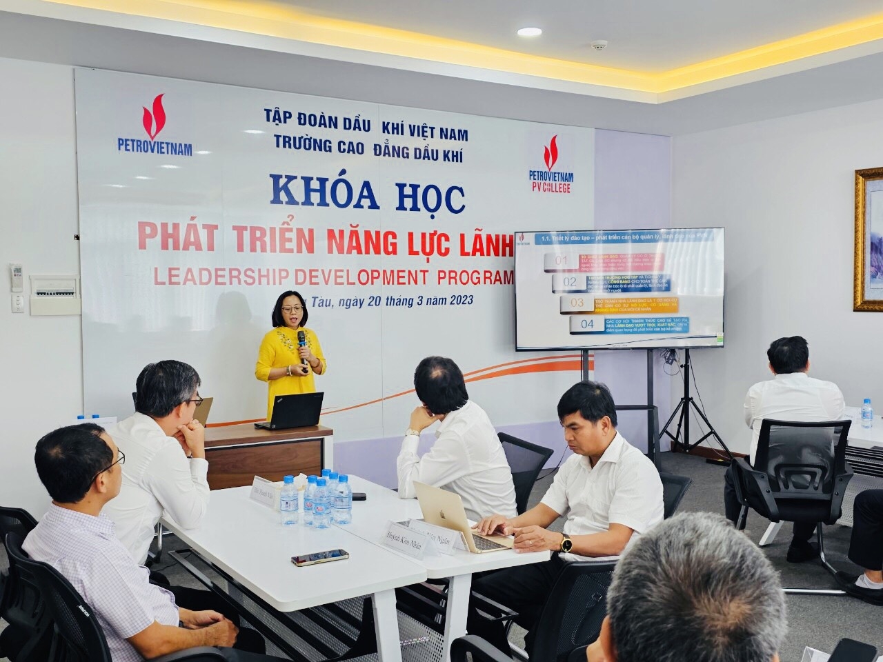 PVCollege khai giảng khóa đào tạo Phát triển năng lực lãnh đạo- LDP (khóa 1) cho Petrovietnam