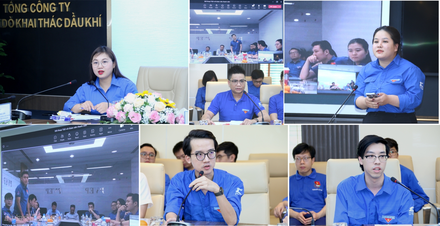 Đoàn PVEP tổ chức Lễ kỷ niệm 92 năm Ngày thành lập Đoàn TNCS Hồ Chí Minh và chương trình đối thoại thanh niên Đoàn PVEP tổ chức Lễ kỷ niệm 92 năm Ngày thành lập Đoàn TNCS Hồ Chí Minh và chương trình đối thoại thanh niên