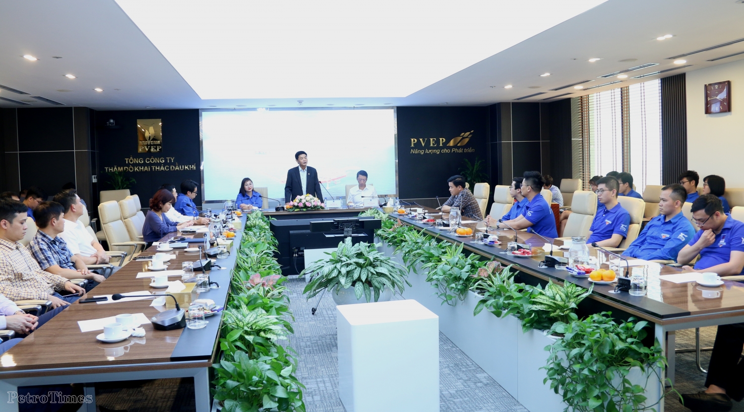 Đoàn PVEP tổ chức Lễ kỷ niệm 92 năm Ngày thành lập Đoàn TNCS Hồ Chí Minh và chương trình đối thoại thanh niên Đoàn PVEP tổ chức Lễ kỷ niệm 92 năm Ngày thành lập Đoàn TNCS Hồ Chí Minh và chương trình đối thoại thanh niên