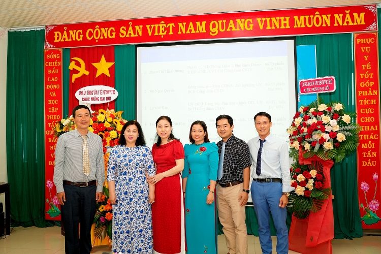 Đại hội Công đoàn Trung tâm Y tế Vietsovpetro lần thứ XIII, nhiệm kỳ 2023-2028
