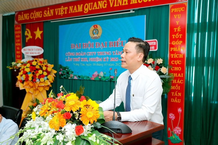 Đại hội Công đoàn Trung tâm Y tế Vietsovpetro lần thứ XIII, nhiệm kỳ 2023-2028