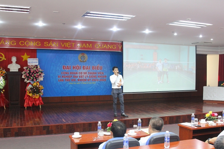 Đại hội Công đoàn Xí nghiệp Địa vật lý giếng khoan lần thứ XIV, nhiệm kỳ 2023-2028