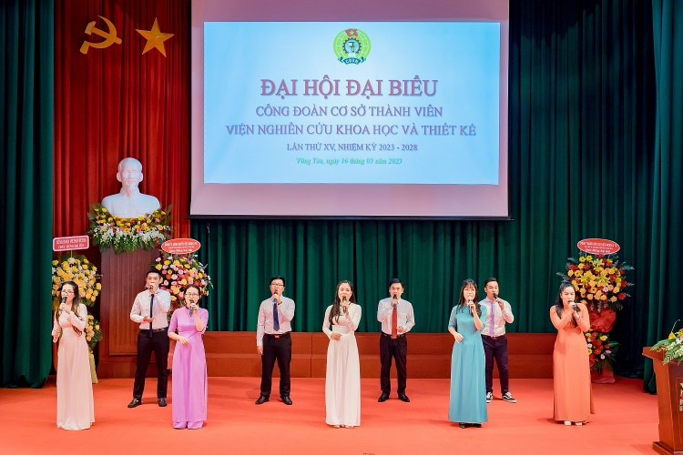 Công đoàn Viện Nghiên cứu khoa học và Thiết kế Vietsovpetro tổ chức thành công Đại hội lần thứ XV, nhiệm kỳ 2023-2028