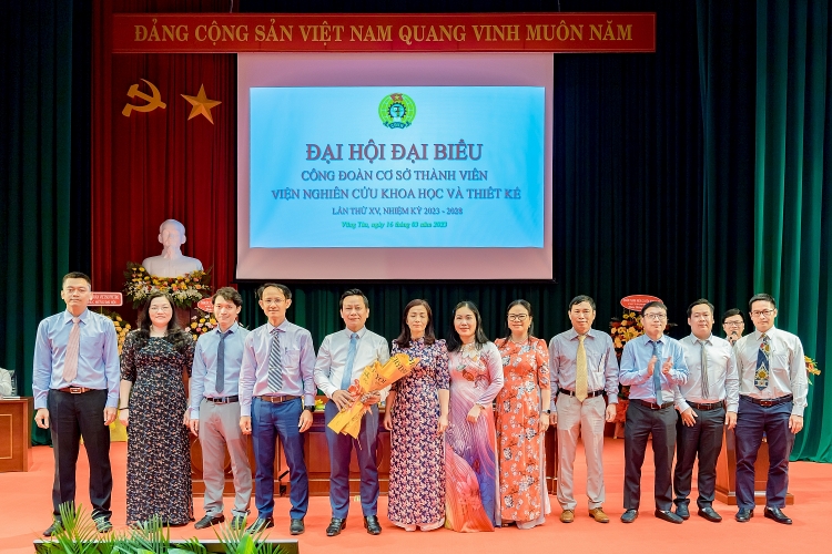 Công đoàn Viện Nghiên cứu khoa học và Thiết kế Vietsovpetro tổ chức thành công Đại hội lần thứ XV, nhiệm kỳ 2023-2028