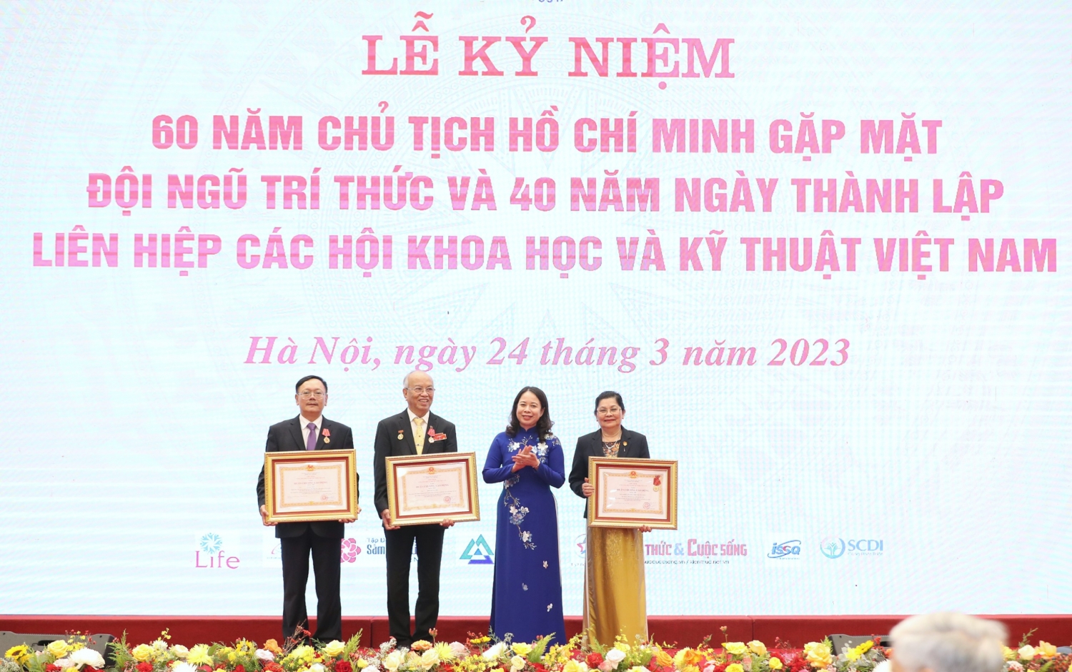 Tổng Bí thư Nguyễn Phú Trọng dự lễ kỷ niệm 40 năm thành lập Liên hiệp các Hội Khoa học và Kỹ thuật Việt Nam