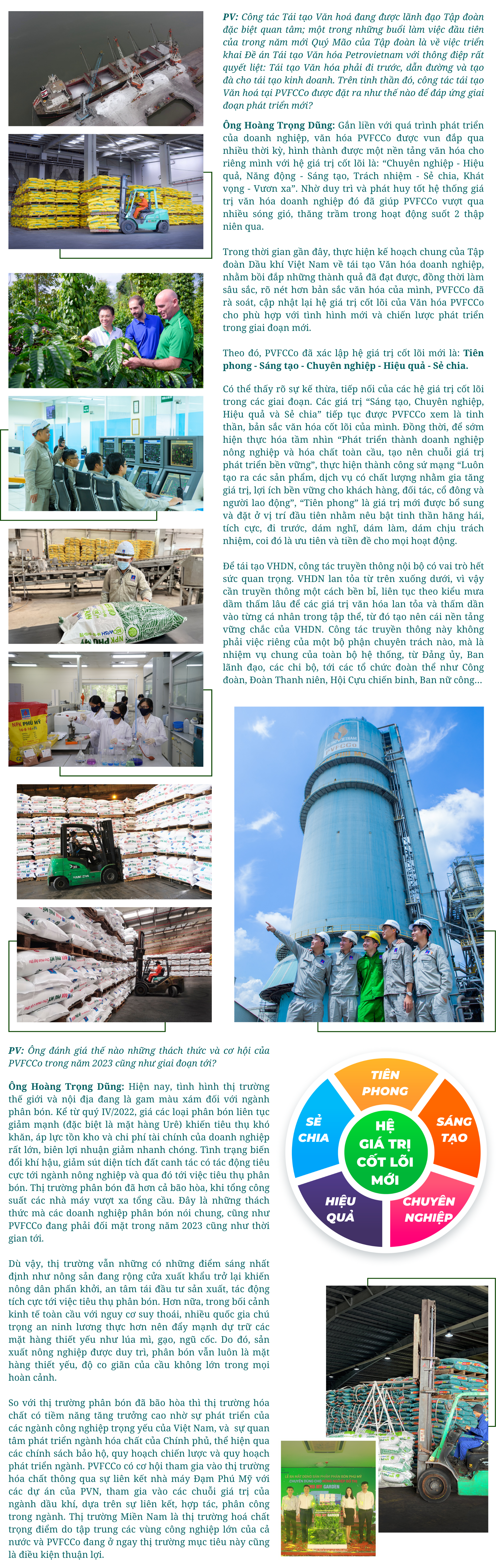 [E-Magazine] Chủ tịch HĐQT PVFCCo Hoàng Trọng Dũng: PVFCCo vững bước trong hành trình tương lai