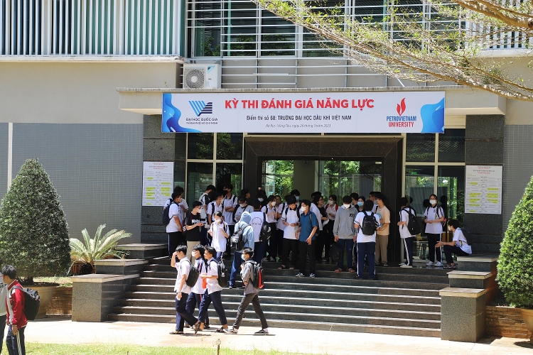 Trường Đại học Dầu khí Việt Nam phụ trách điểm thi số 68, kỳ thi đánh giá năng lực đợt 1 năm 2023