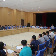 Ban QLDA Điện lực Dầu khí Thái Bình 2 đối thoại cùng người lao động