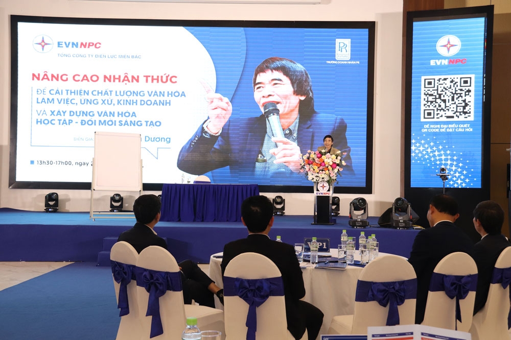 EVNNPC trao đổi kinh nghiệm về xây dựng văn hóa doanh nghiệp EVNNPC trao đổi kinh nghiệm về xây dựng văn hóa doanh nghiệp