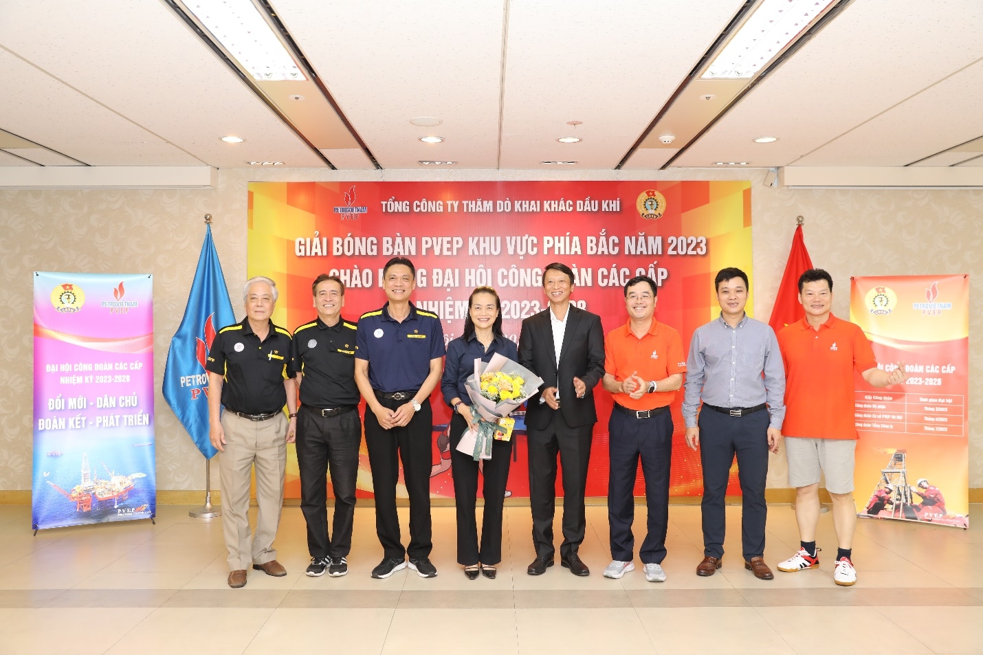 Sôi động Giải bóng bàn PVEP khu vực phía Bắc năm 2023