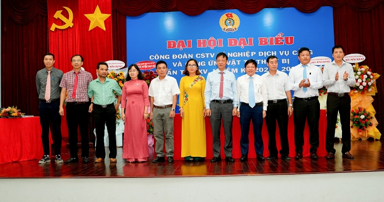 Công đoàn Xí nghiệp Dịch vụ Cảng và Cung ứng vật tư thiết bị  tổ chức thành công Đại hội lần thứ XV