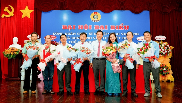 Công đoàn Xí nghiệp Dịch vụ Cảng và Cung ứng vật tư thiết bị  tổ chức thành công Đại hội lần thứ XV