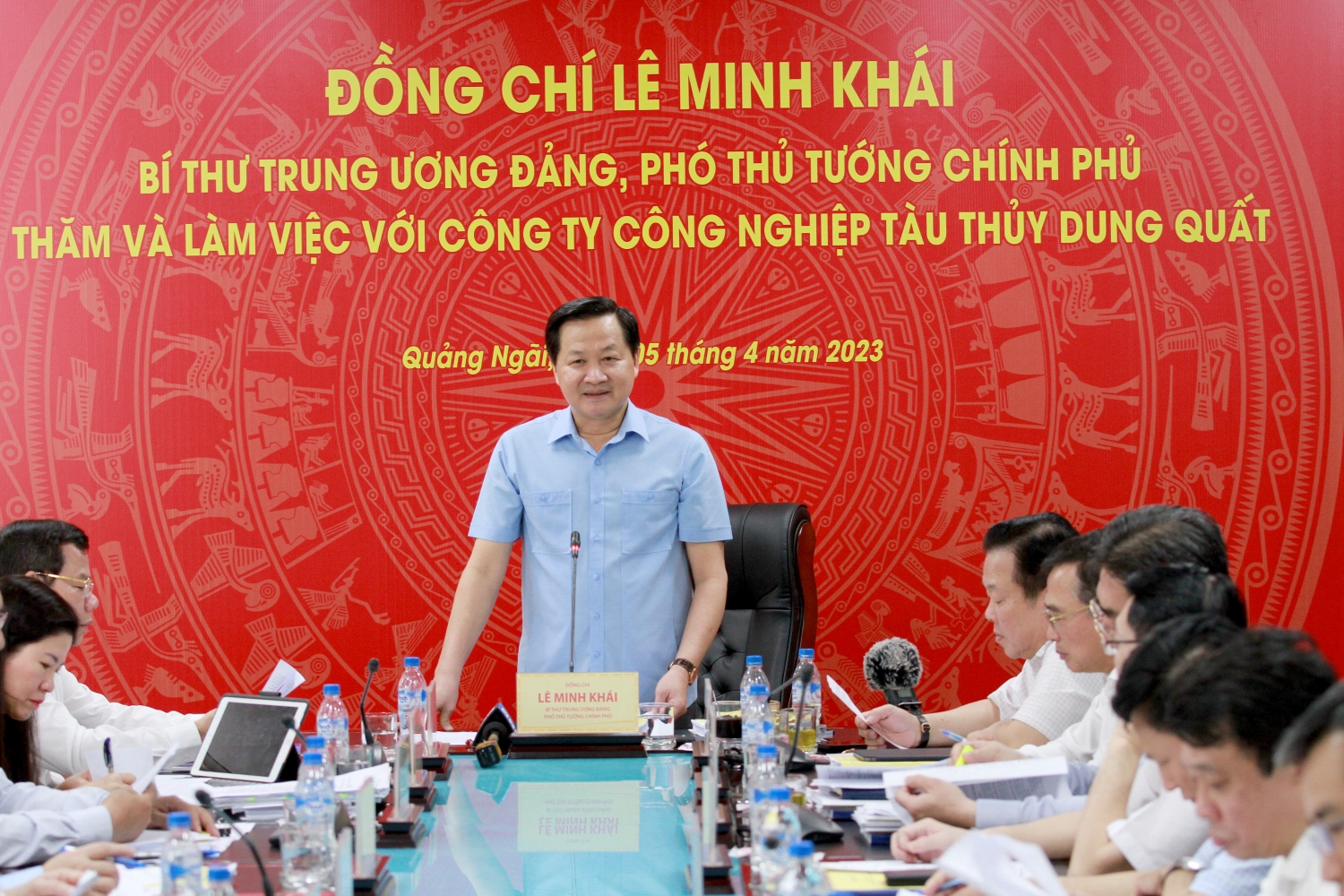 Phó Thủ tướng Lê Minh Khái: Sớm hoàn thiện đề án xử lý các tồn tại ở DQS