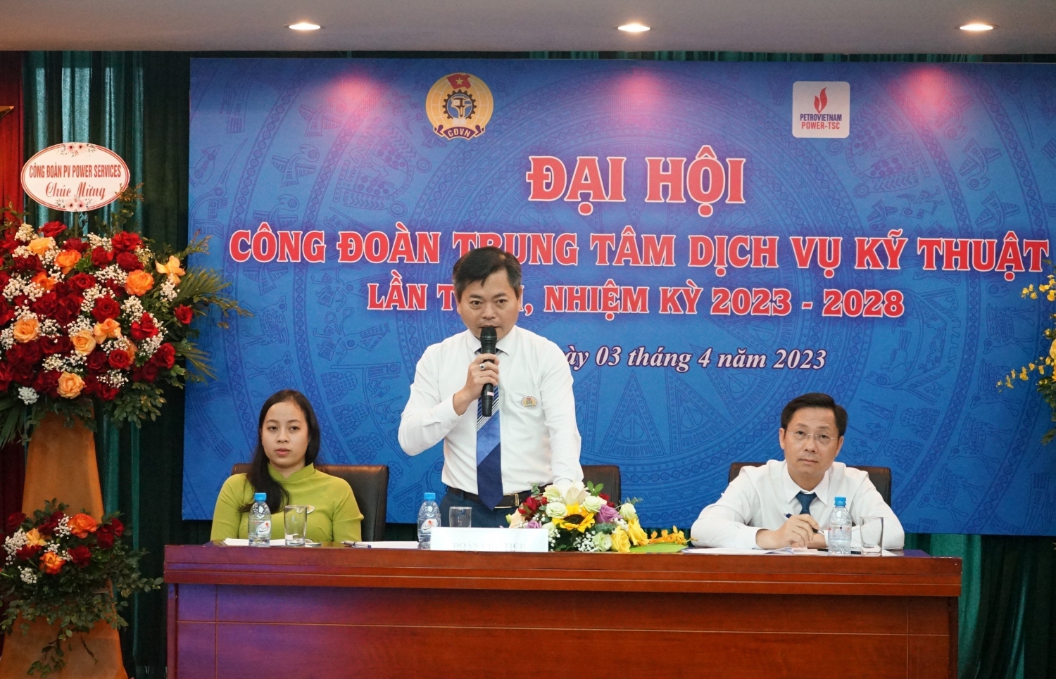 Công đoàn PV Power TSC tổ chức thành công Đại hội lần thứ I, nhiệm kỳ 2023 - 2028
