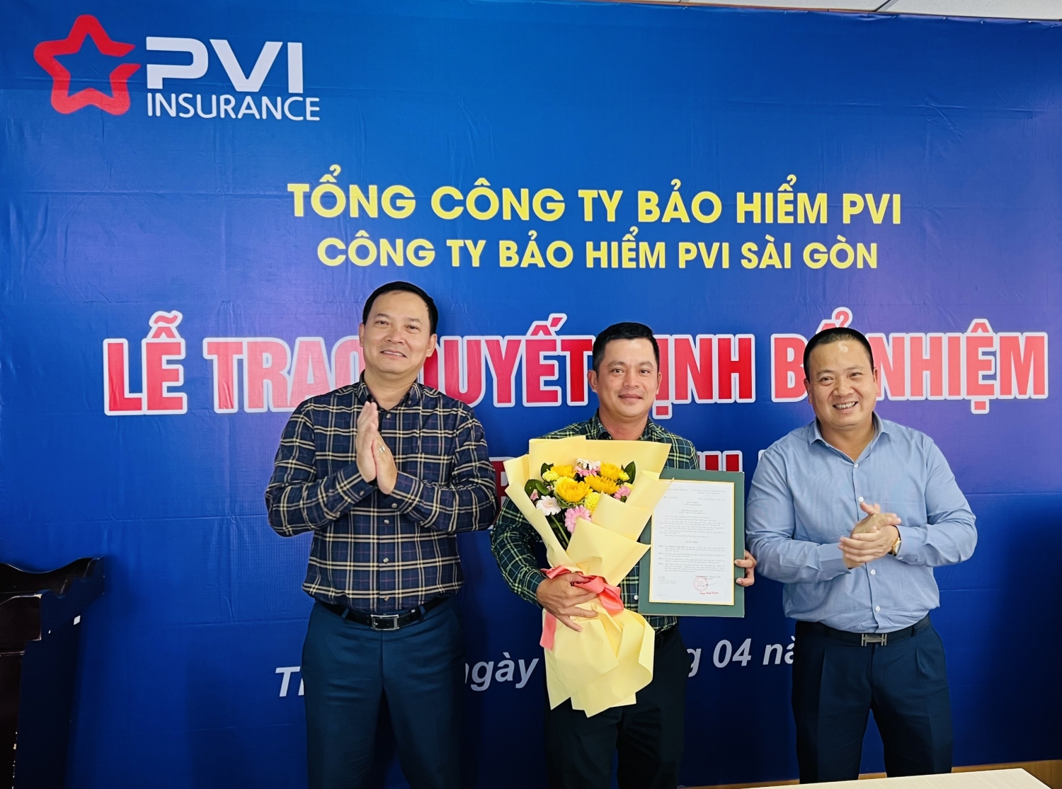 Bảo hiểm PVI bổ nhiệm chức danh Giám đốc các đơn vị thành viên Bảo hiểm PVI bổ nhiệm chức danh Giám đốc các đơn vị thành viên