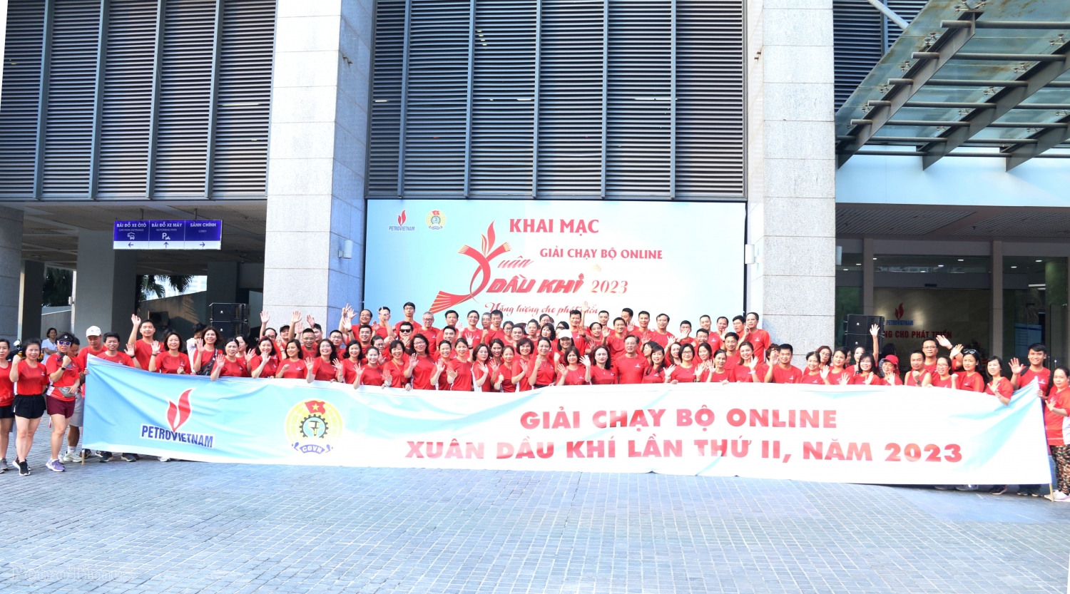 Công đoàn Dầu khí Việt Nam khai mạc giải Chạy bộ online Xuân Dầu khí lần thứ II năm 2023
