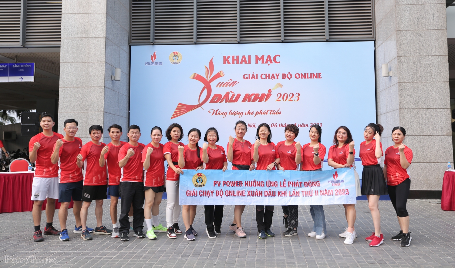 Công đoàn Dầu khí Việt Nam khai mạc giải Chạy bộ online Xuân Dầu khí lần thứ II năm 2023