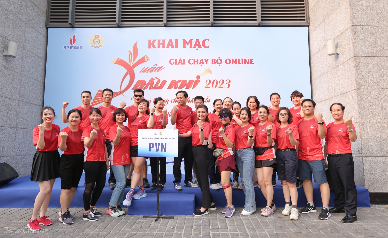 Công đoàn Dầu khí Việt Nam khai mạc giải Chạy bộ online Xuân Dầu khí lần thứ II năm 2023