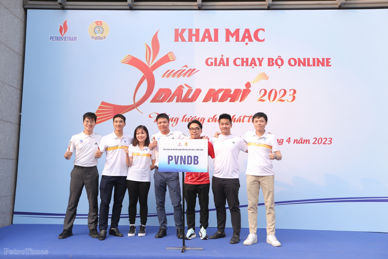 Công đoàn Dầu khí Việt Nam khai mạc giải Chạy bộ online Xuân Dầu khí lần thứ II năm 2023