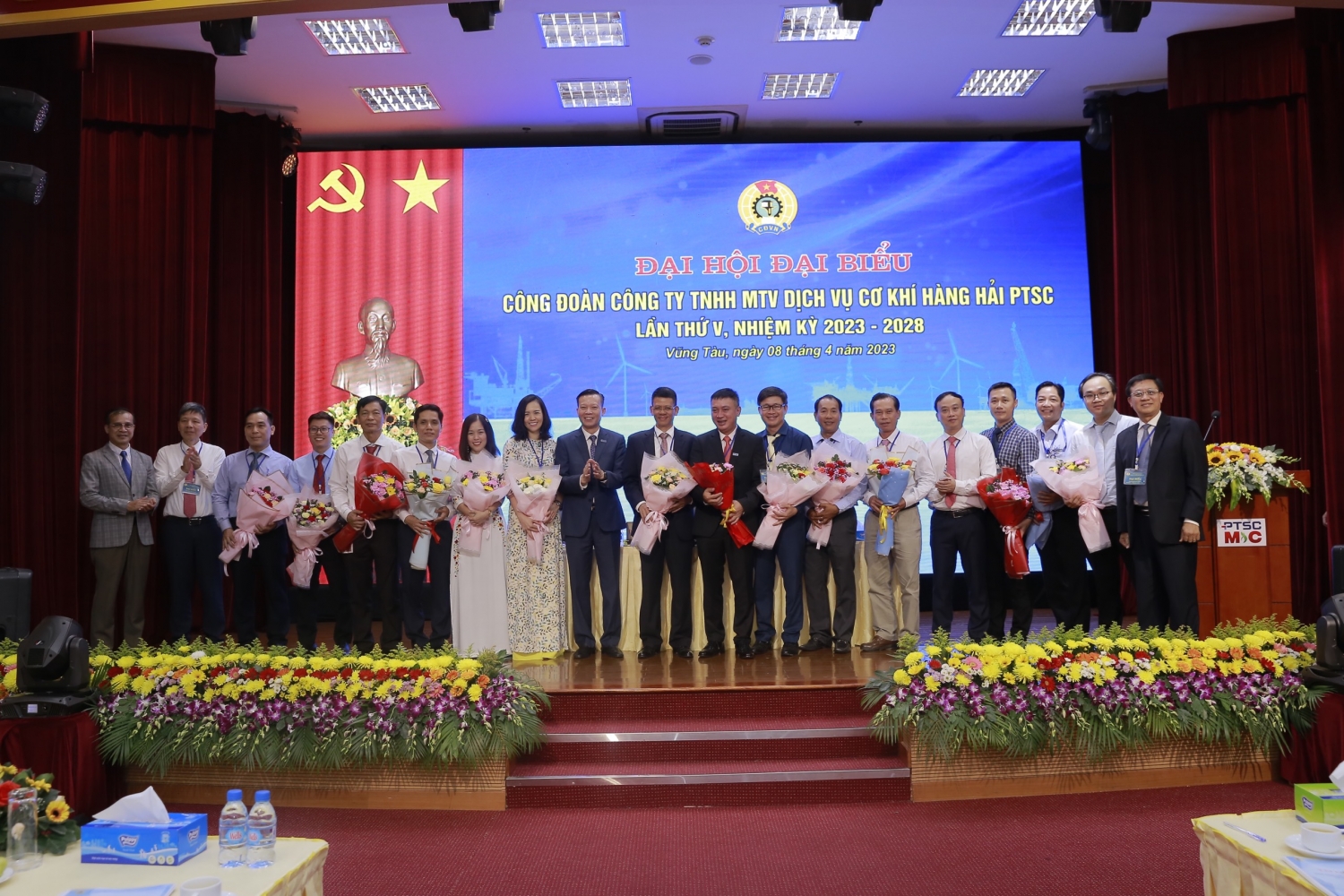 Đại hội Công đoàn PTSC M&C lần thứ V, nhiệm kỳ 2023-2028 thành công tốt đẹp Đại hội Công đoàn PTSC M&C lần thứ V, nhiệm kỳ 2023-2028 thành công tốt đẹp