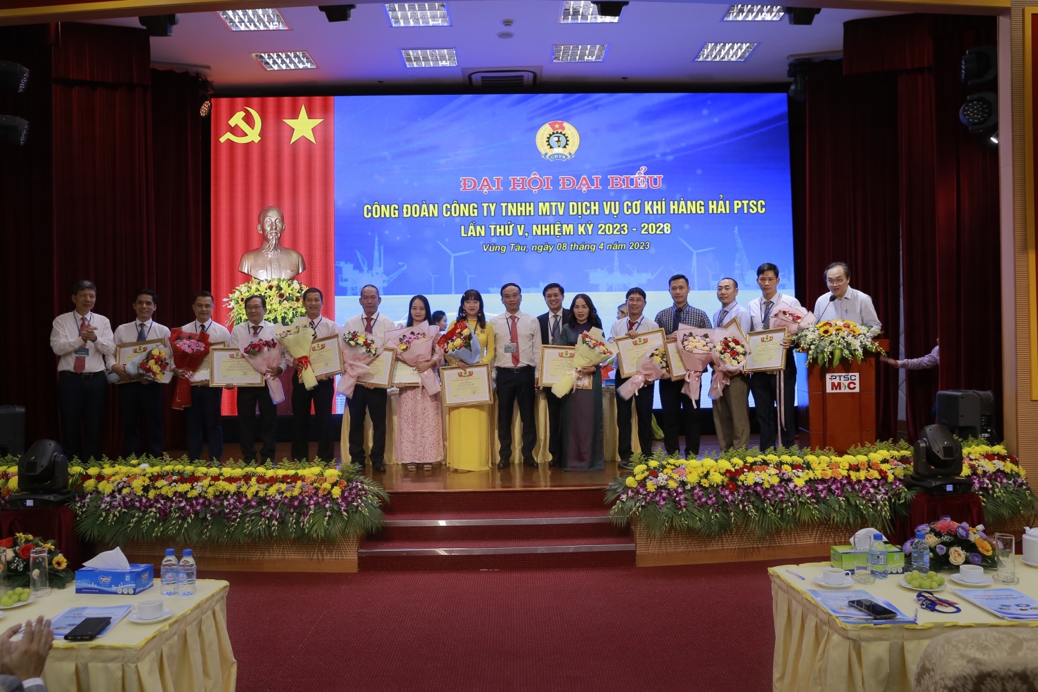 Đại hội Công đoàn PTSC M&C lần thứ V, nhiệm kỳ 2023-2028 thành công tốt đẹp Đại hội Công đoàn PTSC M&C lần thứ V, nhiệm kỳ 2023-2028 thành công tốt đẹp