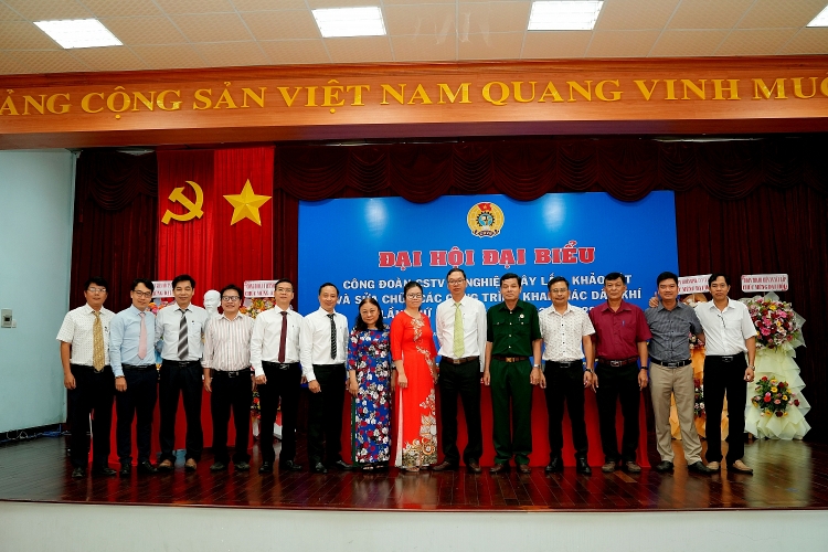 Công đoàn Xí nghiệp Xây lắp, Khảo sát và Sửa chữa các công trình khai thác dầu khí tổ chức thành công Đại hội đại biểu Công đoàn lần thứ XV Công đoàn Xí nghiệp Xây lắp, Khảo sát và Sửa chữa các công trình khai thác dầu khí Vietsovpetro tổ chức thành công Đại hội lần thứ XV