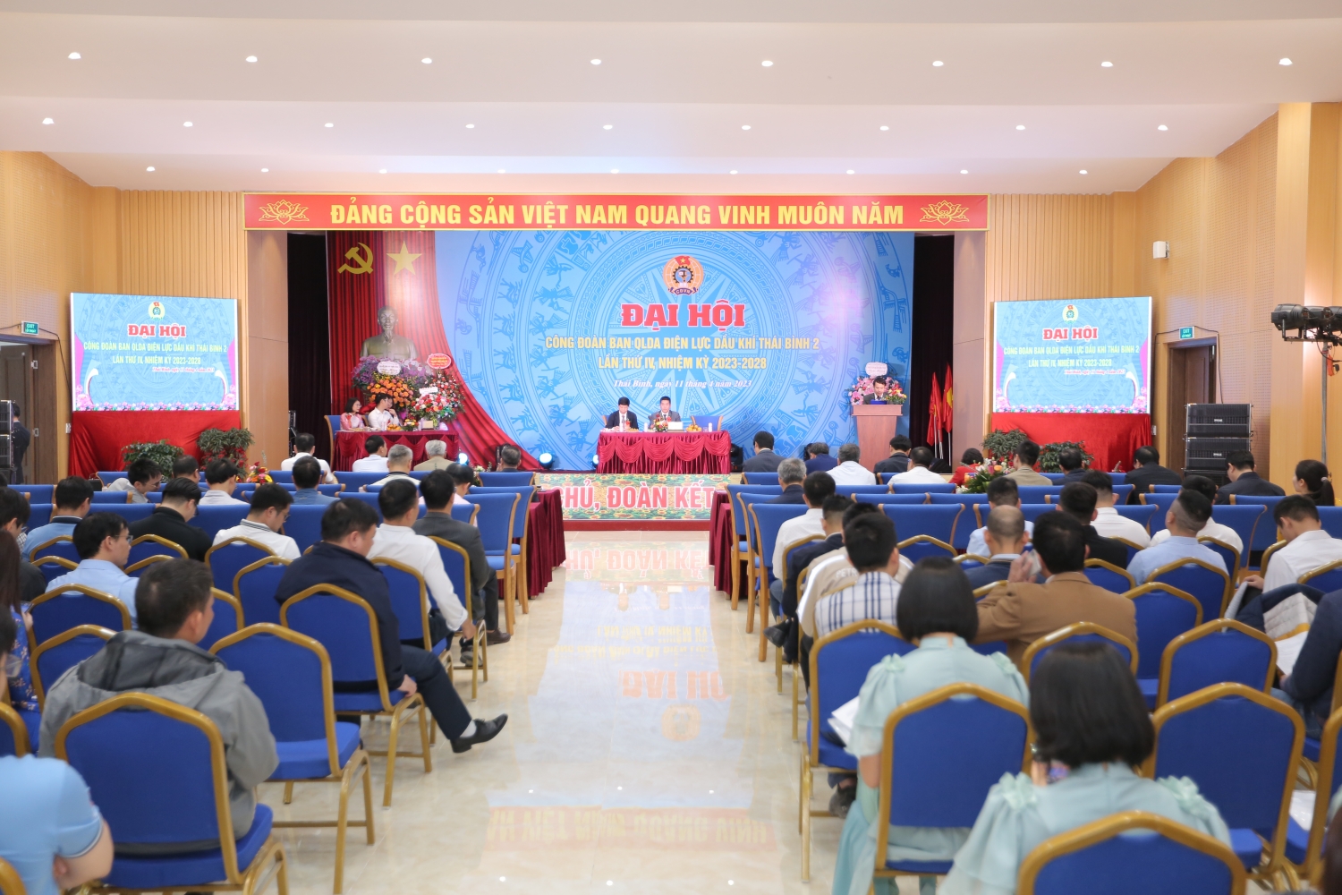 Tất cả vì quyền lợi người lao động và công tác vận hành an toàn, hiệu quả NMNĐ Thái Bình 2