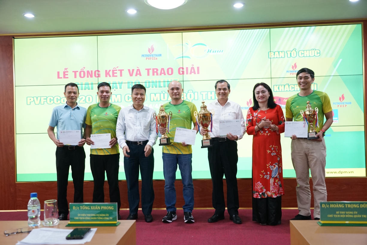 Giải chạy bộ “PVFCCo – 20 năm cho mùa bội thu”: Lan tỏa nét đẹp người Dầu khí