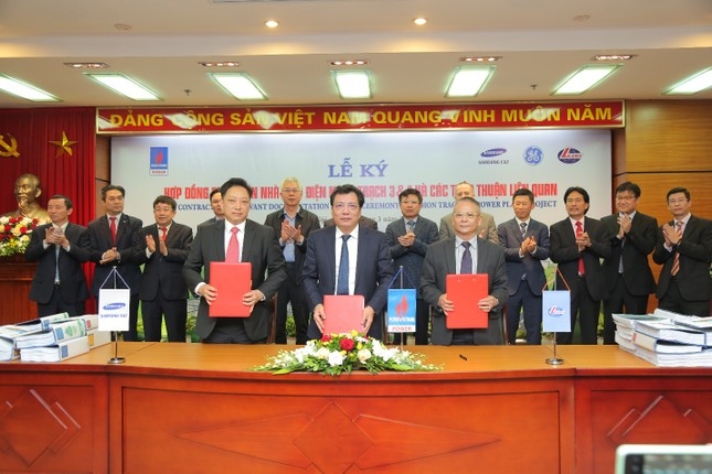 PV Power và liên danh nhà thầu ký kết hợp đồng EPC Dự án NMĐ Nhơn Trạch 3 và 4.