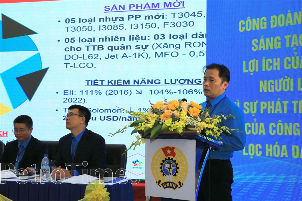 Công đoàn BSR tổ chức Đại hội đại biểu lần thứ VIII, nhiệm kỳ 2023-2028
