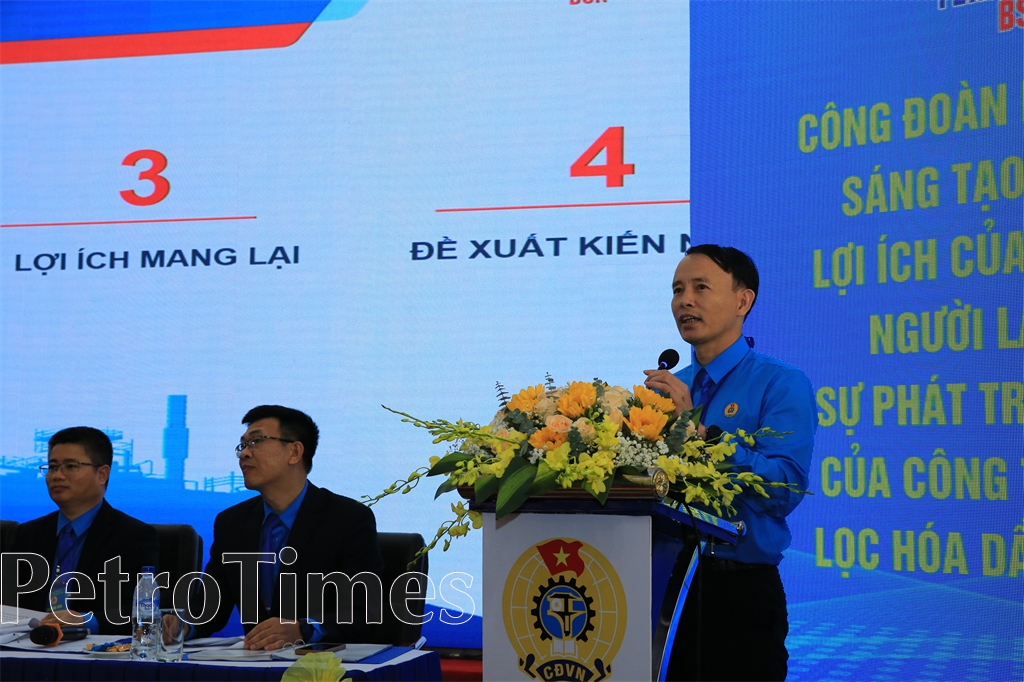 Công đoàn BSR tổ chức Đại hội đại biểu lần thứ VIII, nhiệm kỳ 2023-2028