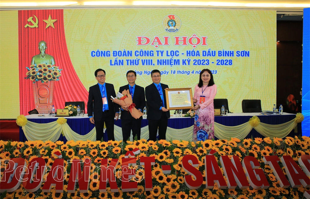 Công đoàn BSR tổ chức Đại hội đại biểu lần thứ VIII, nhiệm kỳ 2023-2028