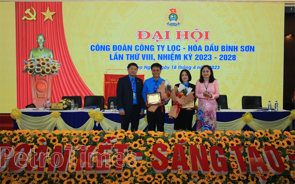 Công đoàn BSR tổ chức Đại hội đại biểu lần thứ VIII, nhiệm kỳ 2023-2028