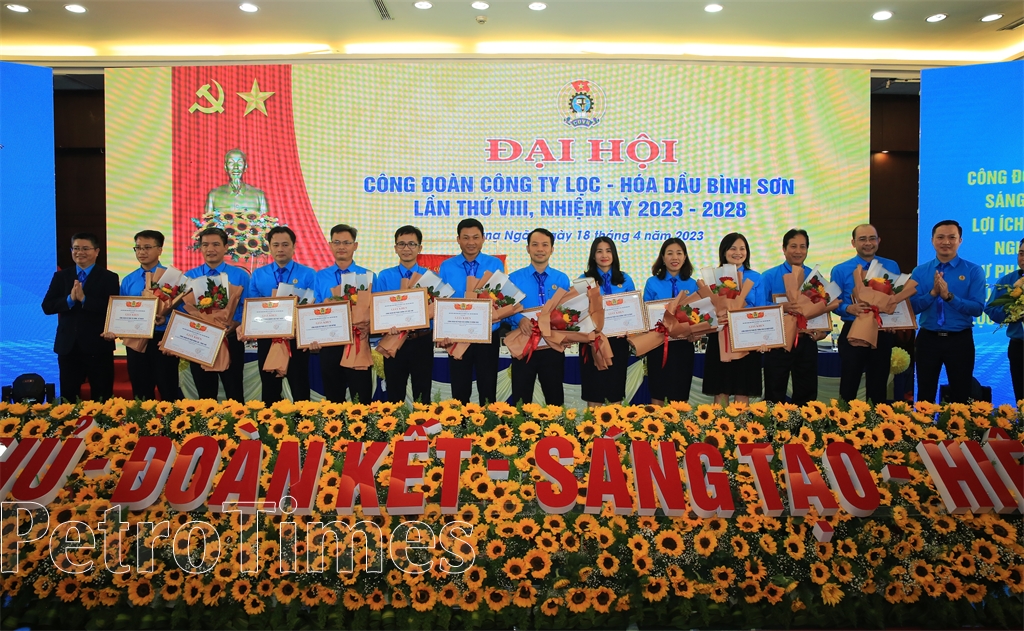 Công đoàn BSR tổ chức Đại hội đại biểu lần thứ VIII, nhiệm kỳ 2023-2028