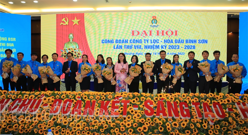 Công đoàn BSR tổ chức Đại hội đại biểu lần thứ VIII, nhiệm kỳ 2023-2028