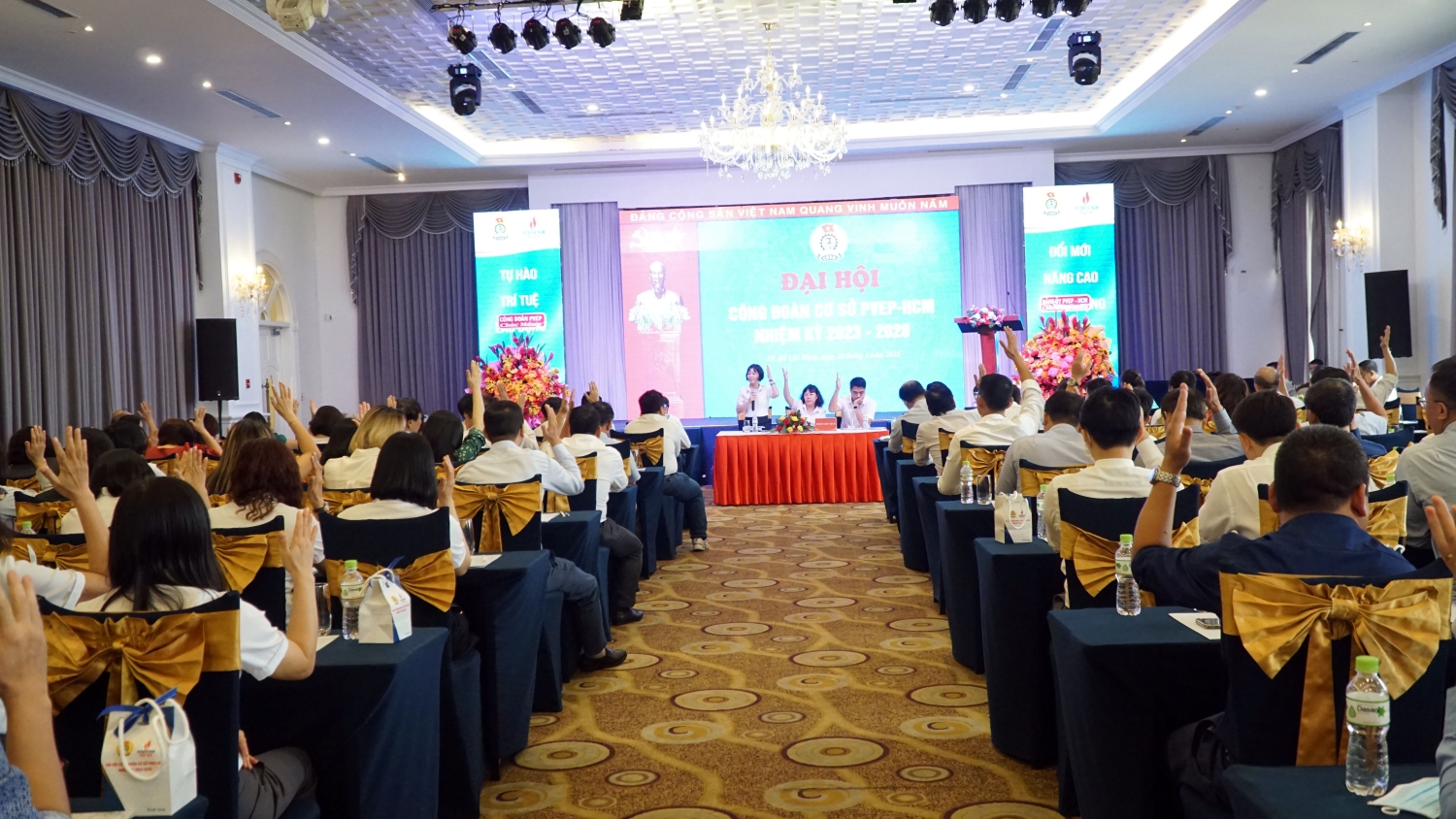 Đại hội Công đoàn cơ sở PVEP - HCM nhiệm kỳ 2023 - 2028 diễn ra trong không khí đoàn kết, nhất trí cao