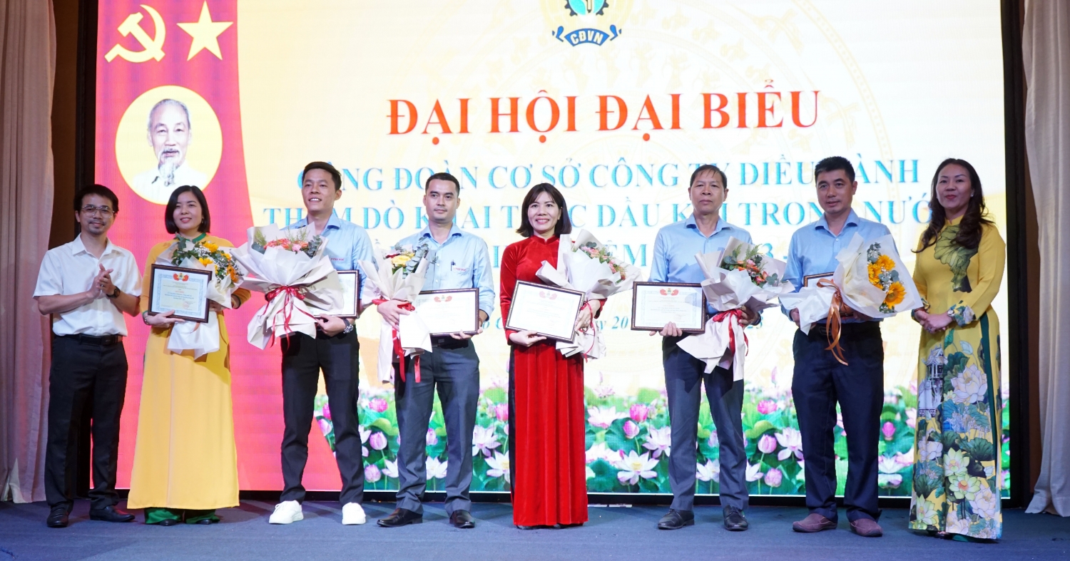 Công đoàn cơ sở PVEP POC tổ chức thành công Đại hội lần thứ III, nhiệm kỳ 2023 - 2028