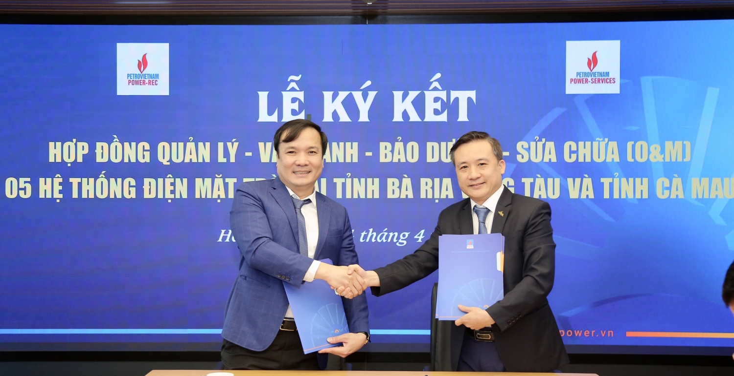 PV Power Services ký kết hợp đồng O&M với PV Power REC