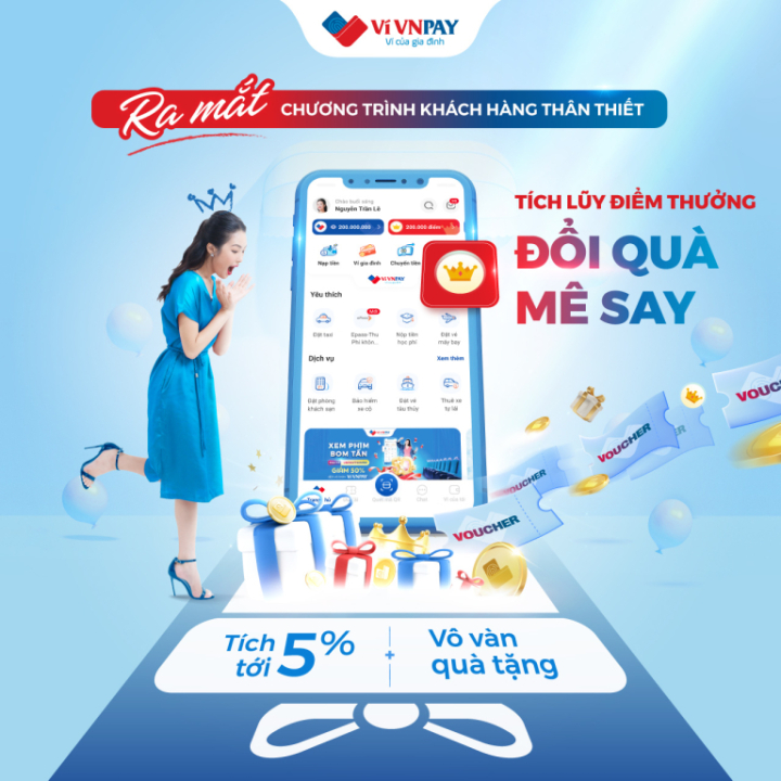 Tích lũy điểm thưởng tới 5%, tha hồ đổi quà trên ví VNPAY KV-chuong-trinh-tich-diem-doi-qua-tren-vi-vnpay