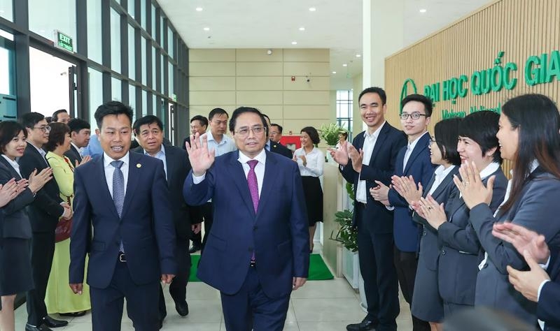 Thủ tướng: Xây dựng Đại học Quốc gia Hà Nội thành khu đô thị đại học xanh, hiện đại, thông minh