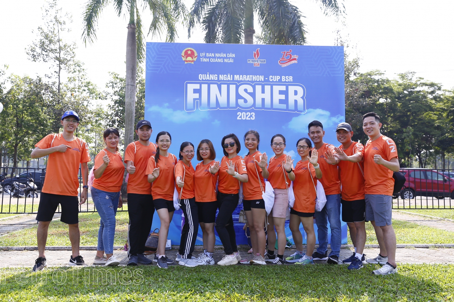 Đông đảo VĐV đến sớm để nhận số Bib của Giải chạy Quảng Ngãi Marathon - Cúp BSR năm 2023